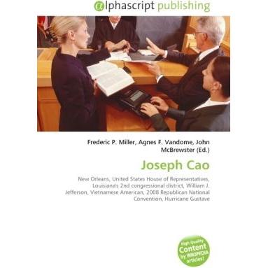 Joseph Cao, Fachbücher