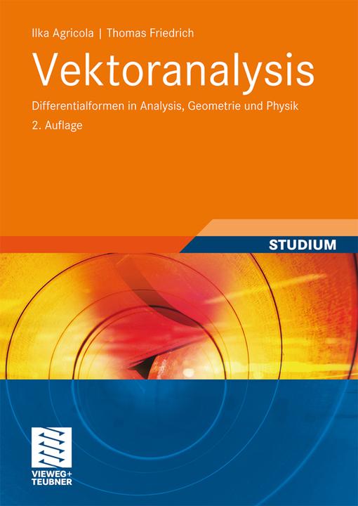 Produktbild Vektoranalysis (Deutsch, Ilka Agricola, Thomas Friedrich, 2010)
