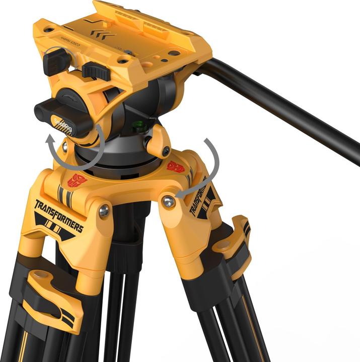 Produktbild SmallRig Fluidkopf-Stativ AD-01 BumbleBee Edition (Metall)