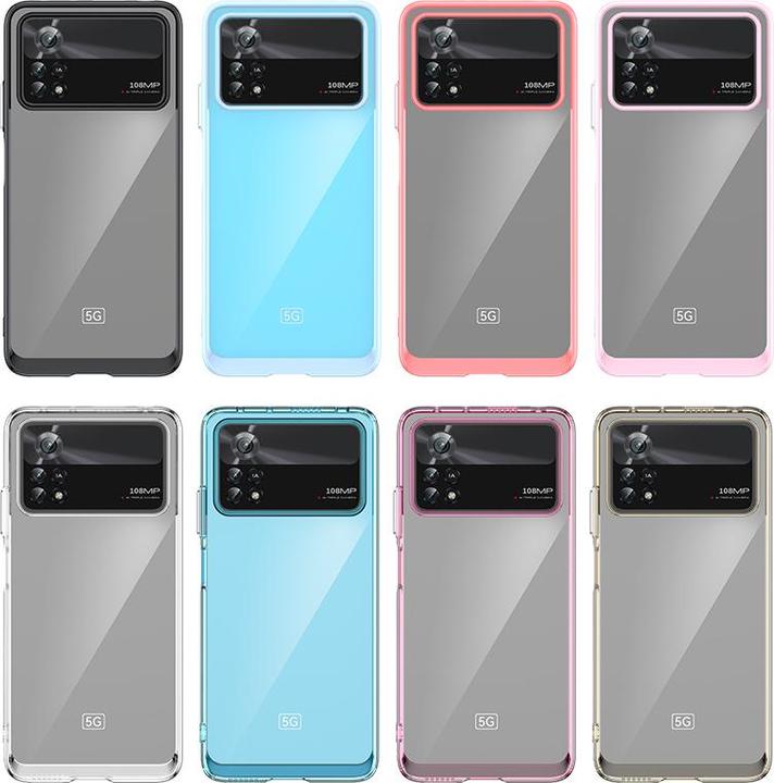 Produktbild Hurtel Weltraumhülle für Xiaomi Poco X4 Pro 5G Hülle mit flexiblem Rahmen blau (Xiaomi Poco X4 Pro 5G)