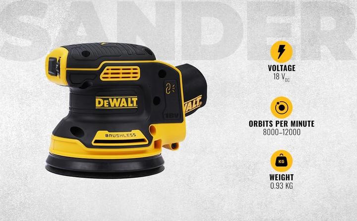 Produktbild DeWalt DCW210N-XJ (Exzenterschleifer)