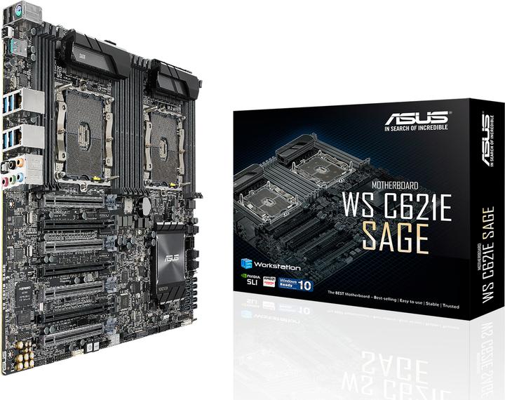 Produktbild ASUS WS C621E SAGE (Socket P, Intel C621, SSI EEB)