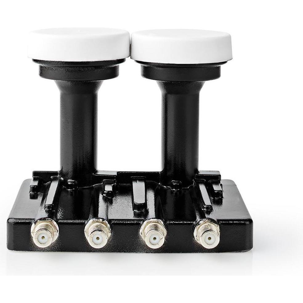 Nedis LNB Quad Monoblock 4,3 ° Ausgangsanschluss: 4X F-Connector Rauschmass Bereich: 0.85 dB Konvers (Quad LNB), LNB, We...