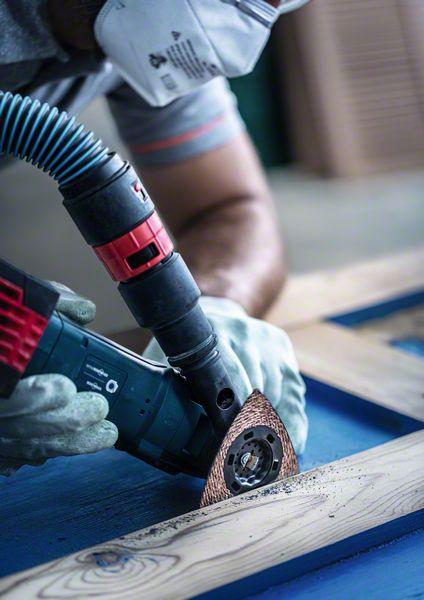 Produktbild Bosch Professional Zubehör EXPERT Sanding Plate AVZ 90 RT4 Blatt für Multifunktionswerkzeuge, 90 mm (40)