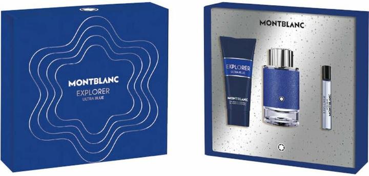 Produktbild Montblanc Explorer Ultra Blue Eau de Parfum Spray 100ml Set 3 Artikel (Parfum Set)