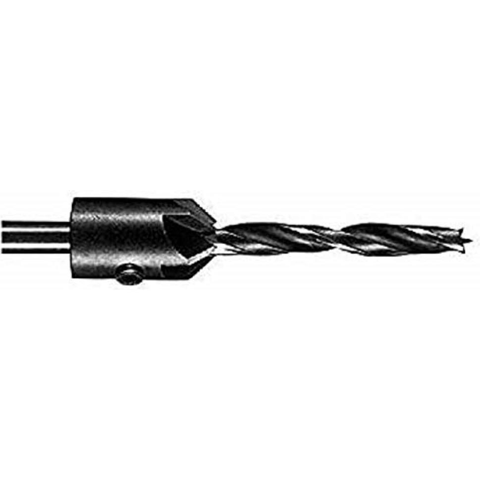 Bosch Professional Zubehör, Bohrereinsatz, Holzspiralbohrer mit 90°-Senker, 4 mm, 16 mm (4 mm)