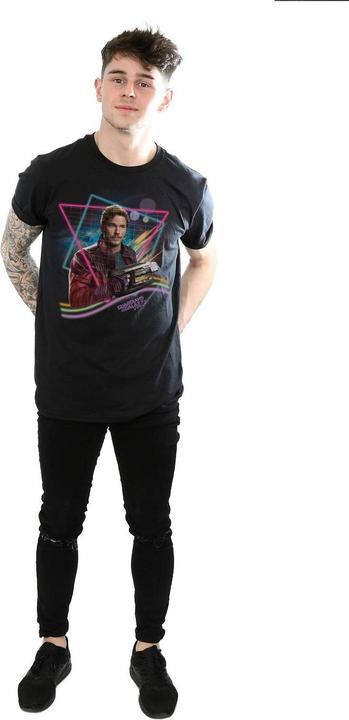 Produktbild Guardians Of The Galaxy Neon Star Lord TShirt (M)