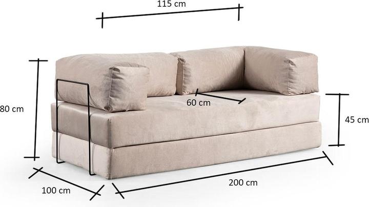 Produktbild Atelier del Sofa Via Con (2-Sitzer)