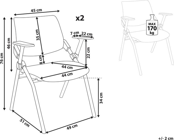 Produktbild Beliani Valdez