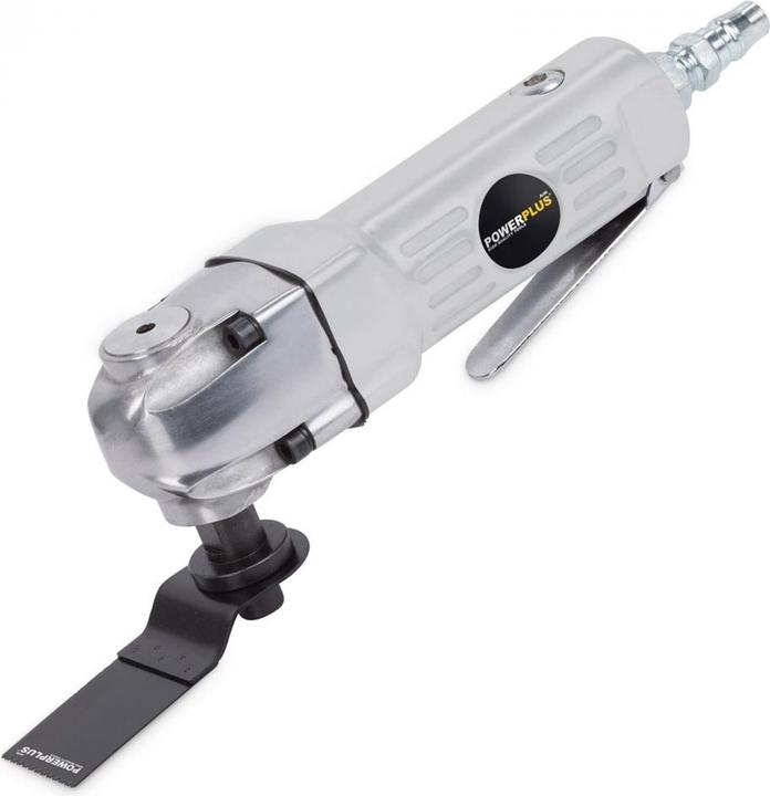 Actual product image Powerplus Pneumatic oscillating multitool