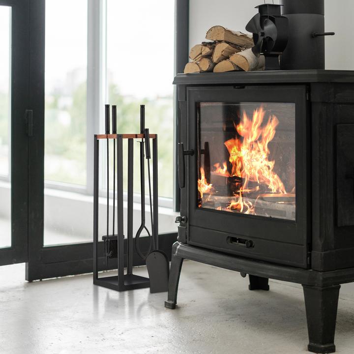 Image du produit Relaxdays Set de 5 couverts de cheminée (20 x 20 x 78 cm)