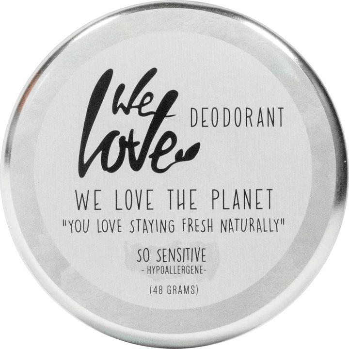 We Love The Planet DEOCREME - So Sensitive - Hypoallergenic - Ohne Natron (Crème)