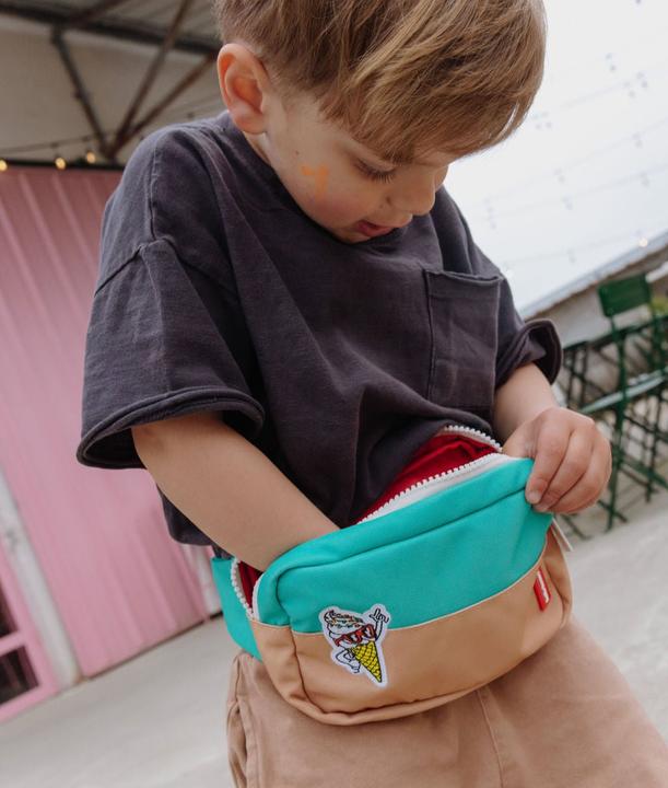 Produktbild Hello Hossy Mini Gelato Gürteltasche - Blau / Beige