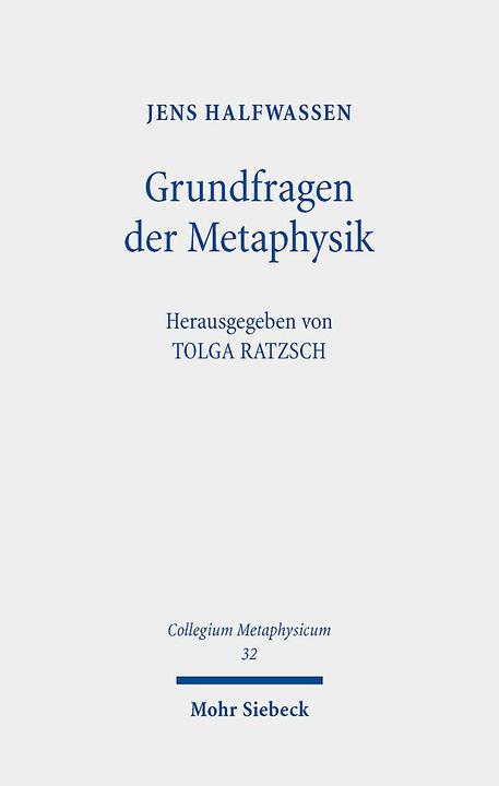 Produktbild Grundfragen der Metaphysik (Deutsch, Jens, Halfwassen, 2023)
