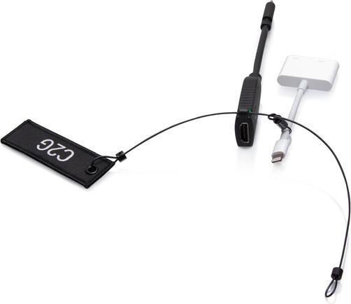 Image du produit C2G Boucle d’adaptateurs universelle dongle HDMI® 4K avec USB-C® et Lightning à code couleur