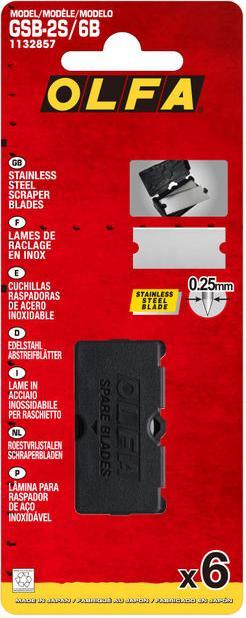 Actual product image Olfa GSB-2S (Replacement blade)