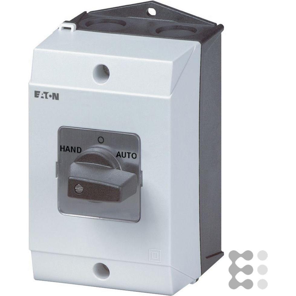 Eaton T3-4-8902/I2 Umschalter 32A 215224 Aufb. Kont:8 60° rast. m.0-St. Nr.8902, Taster + Schalter, Grau