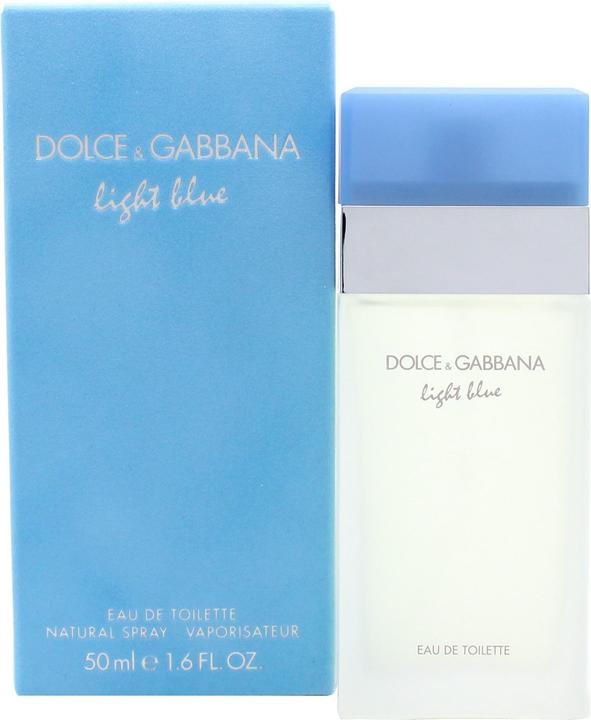 Actual product image Dolce & Gabbana Light blue (Eau de toilette, 50 ml)