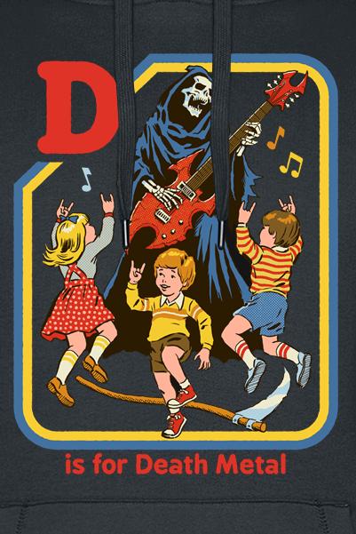 Produktbild Steven Rhodes D Is For Death Metal (XL)