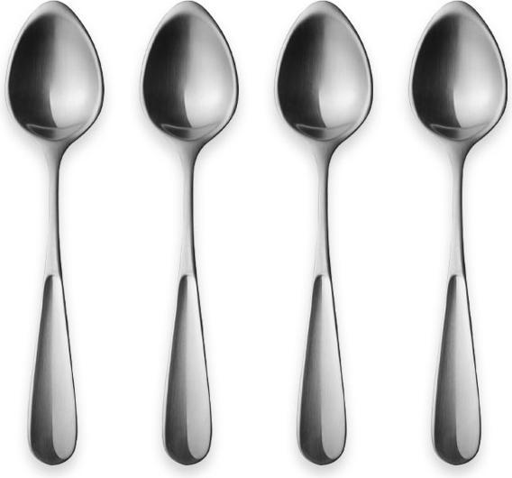Georg Jensen Vivianna teaspoon (4 Piece, Scoops)
