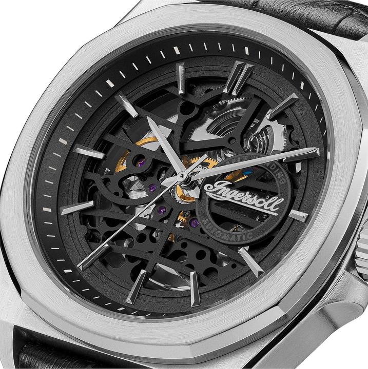Actual product image Ingersoll 1892 Ingersoll I09302B The Orville Automatic 46mm 5ATM (Analogue wristwatch, 45.70 mm)