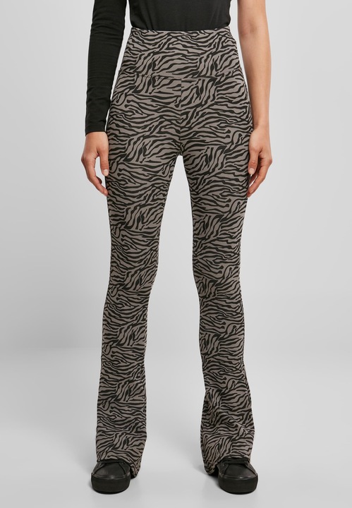 Immagine prodotto Urban Classics Leggings a vita alta Zebra Boot Cut - 14105 (3XL)