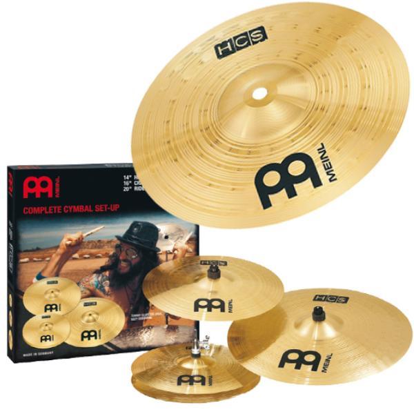 Meinl HCS141620 HCS Cymbal Set with 10 Splash (14", Cymbal)