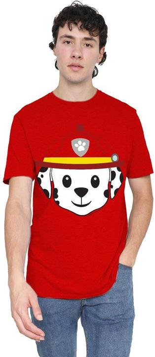Actual product image Paw Patrol Unisex Adult Marshall Emoji T-Shirt (M)