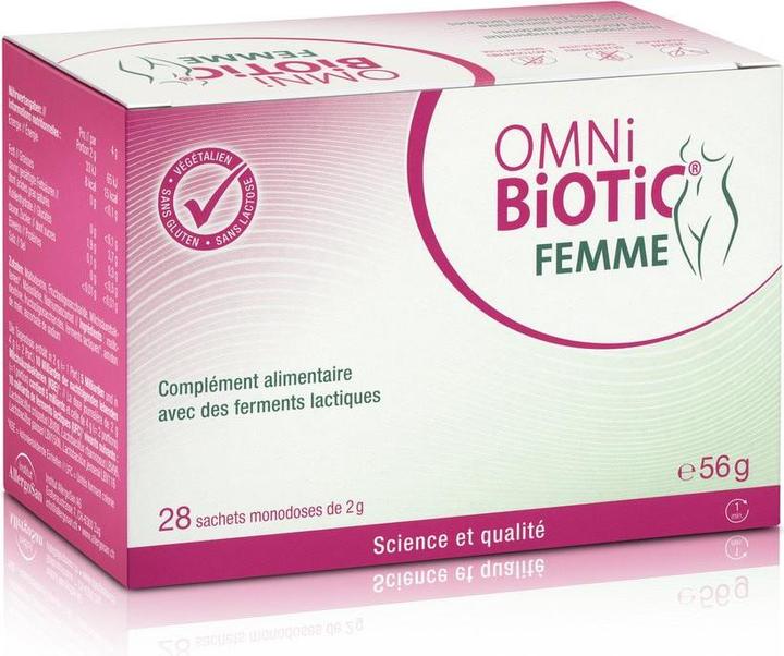 Actual product image Omni Biotic Femme Pulver (28 Piece, Powder, 115 g)