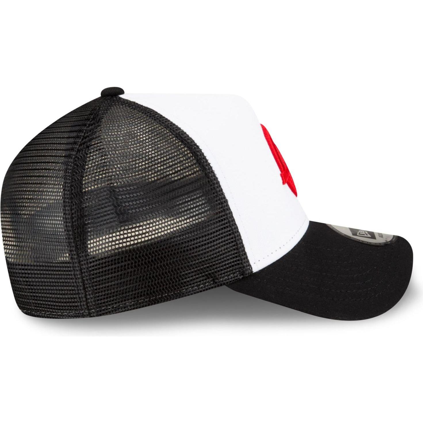 Thumbnail - New Era, Herren, Cap, A-Frame Snapback Trucker Cap - F1 Haas, Schwarz, (One Size)