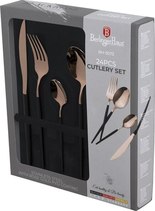 Immagine prodotto BerlingerHaus Set di posate da casa (24 Pezzo/i, Set di posate)