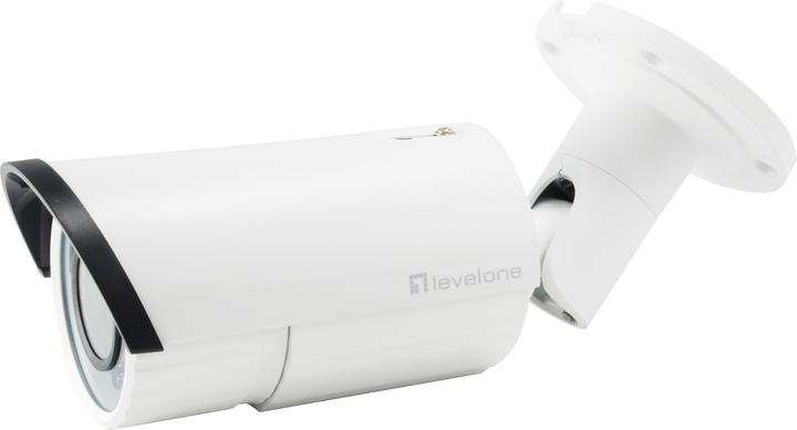 Actual product image LevelOne FCS-5060 Fixed IP Network Camera Outdoor 2 Megapixel two-way audio 4x Optical Zoom 802.3af PoE (1920 x 1080 Pixels)