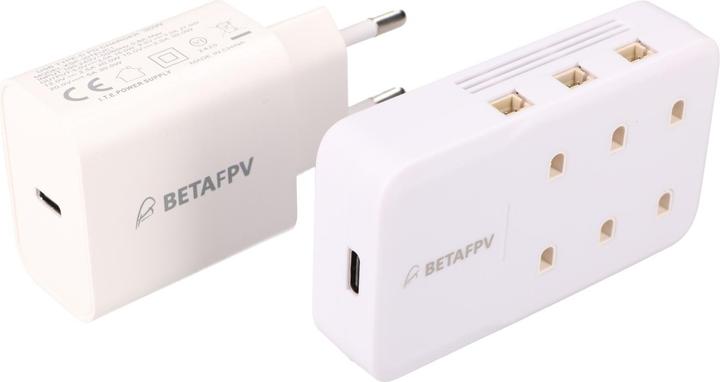 Actual product image BetaFPV 6-port 1S charger | charger + power supply unit | for drone batteries