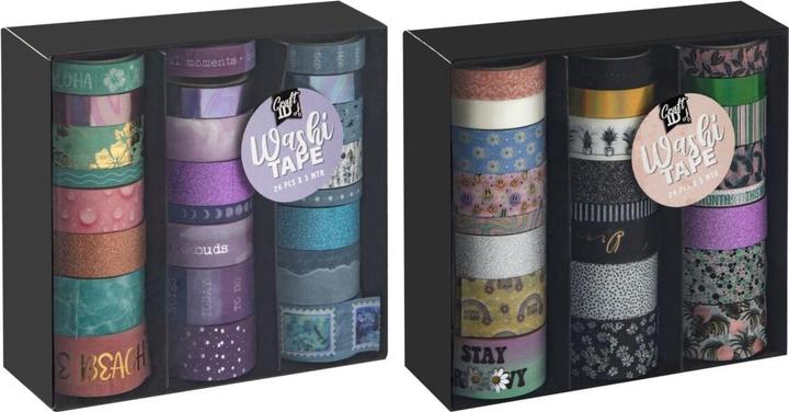 Actual product image Grafix Washi tape 24 pcs