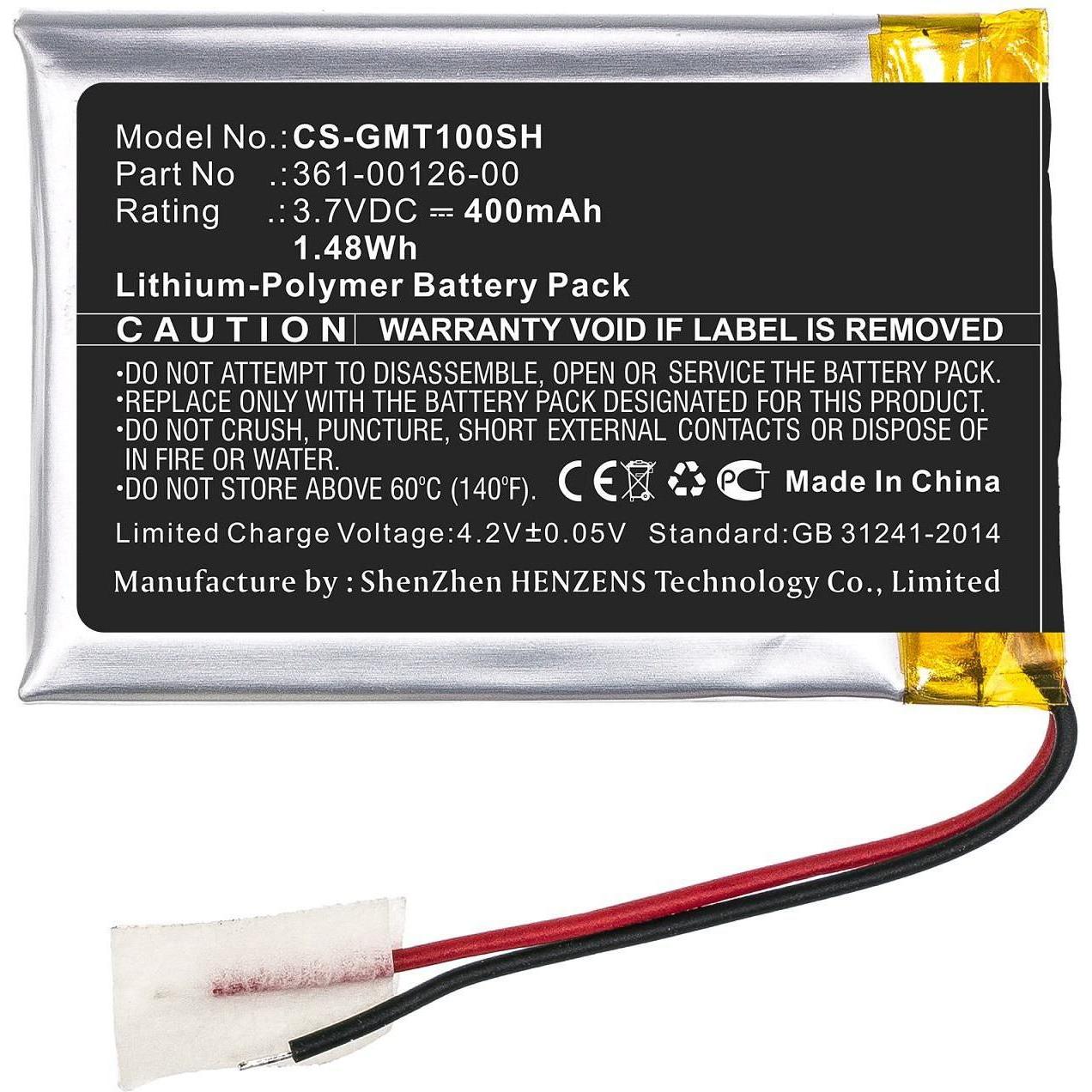 Thumbnail - CoreParts Battery for Smartwatch, Smartwatch Zubehör, Schwarz