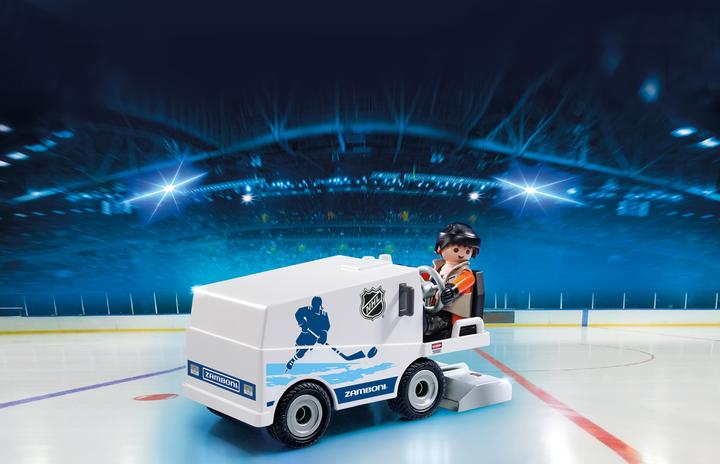Immagine prodotto Playmobil Macchina per il rifacimento del ghiaccio NHL Zamboni (9213, Playmobil Sport e azione)