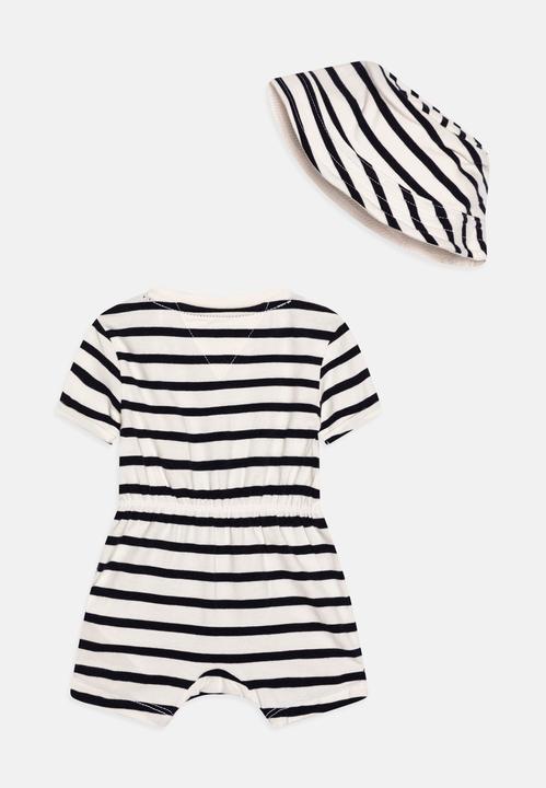 Actual product image Tommy Hilfiger Baby Striped Shortall Giftbox (92)