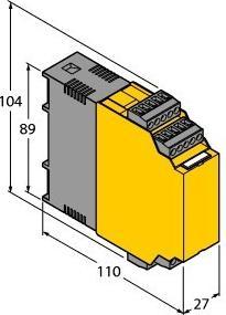 Produktbild Turck Rotational speed monitor 1-channel