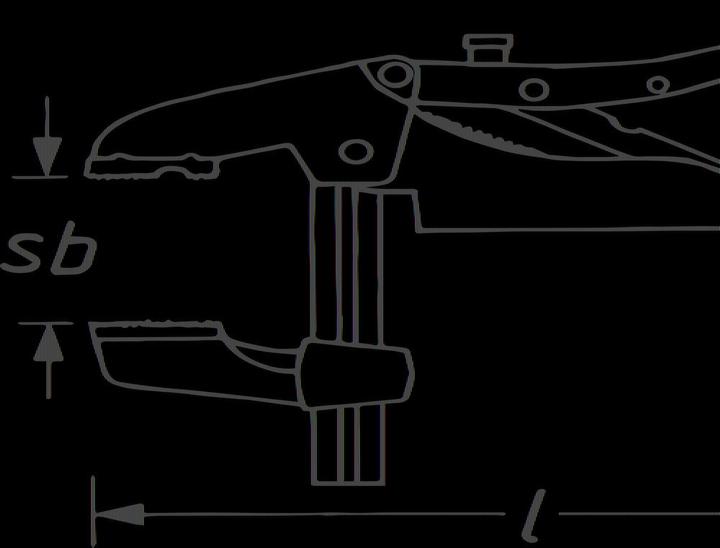 Actual product image HAZET Grip pliers 753-2 (260 mm)