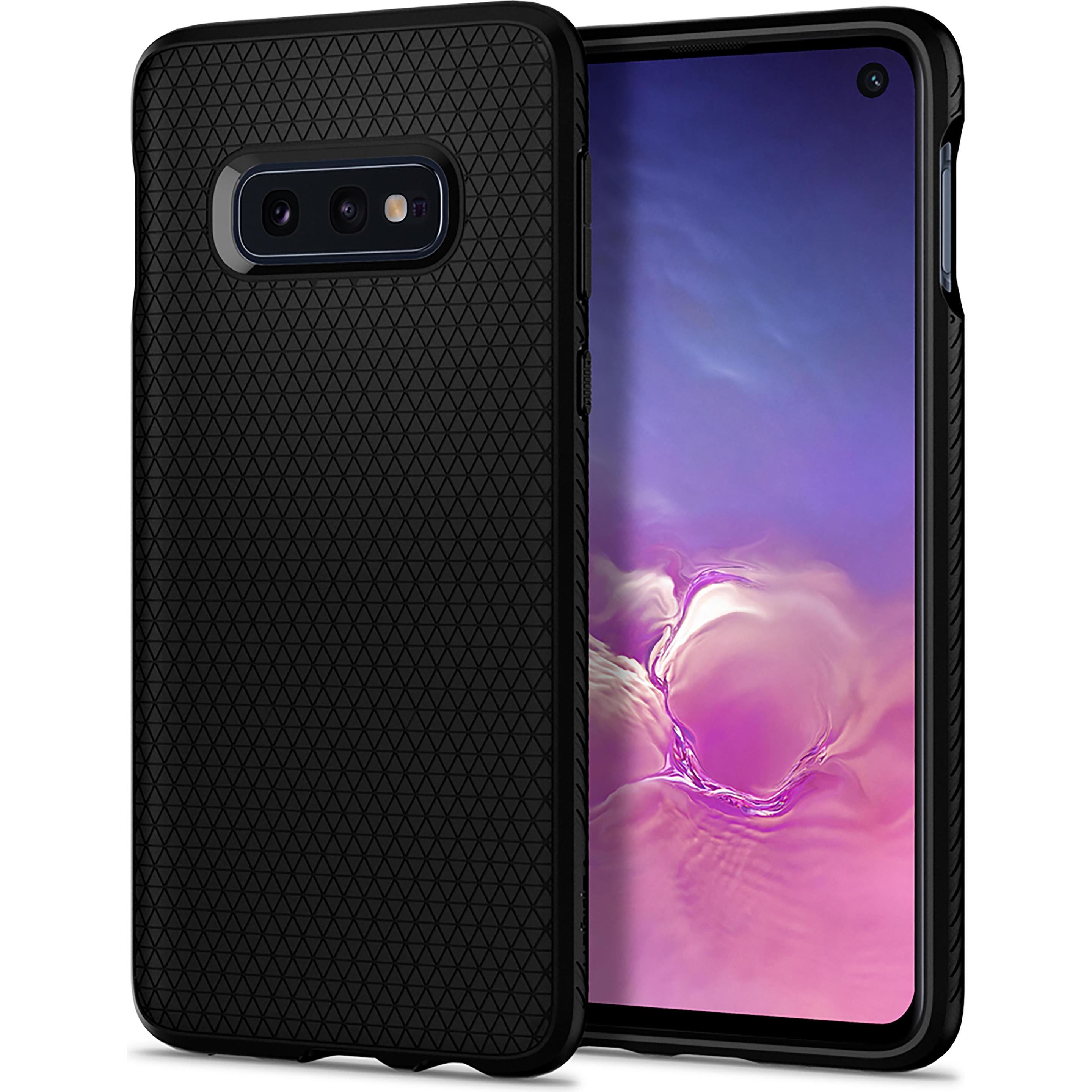 Spigen Liquid Air (Samsung Galaxy S10e), Smartphone Hülle, Schwarz