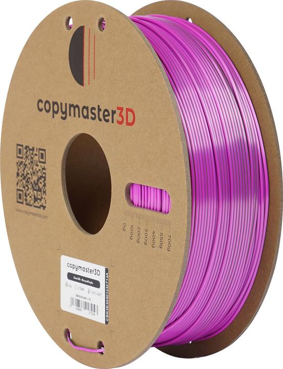 Produktbild Copymaster3D Duo-Silk 3D Printing Filament, 1.75 mm, bronze/purple (PLA, 1.75 mm, Bronze)