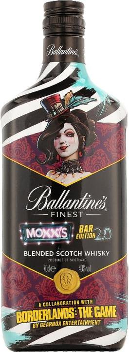 Actual product image Ballantine's Finest x Borderlands Moxxi's Bar Edition 2 40% Vol. 0,7l (Scotch whisky)