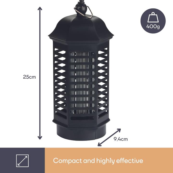 Actual product image Perel GIK06 flying insect killer 4W