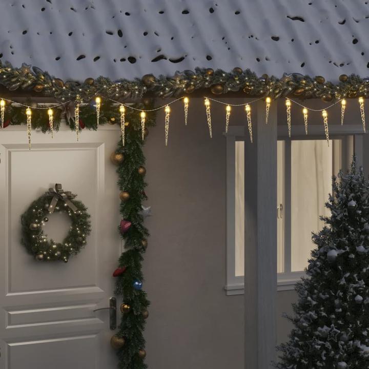 Actual product image vidaXL Weihnachts-Eiszapfenlicht (10 m)