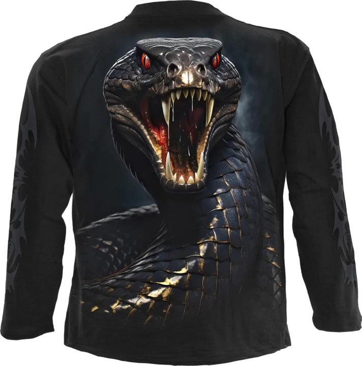 Actual product image Spiral Unisex Adult Basilisk Long-Sleeved T-Shirt (XXL)