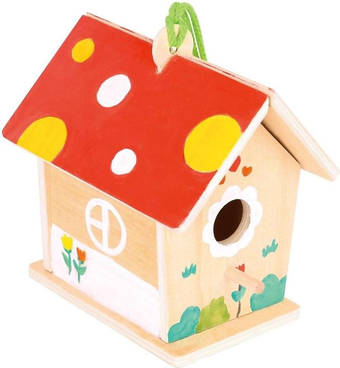 Immagine prodotto Spielba Set creativo di casette per uccelli con colori e pennelli