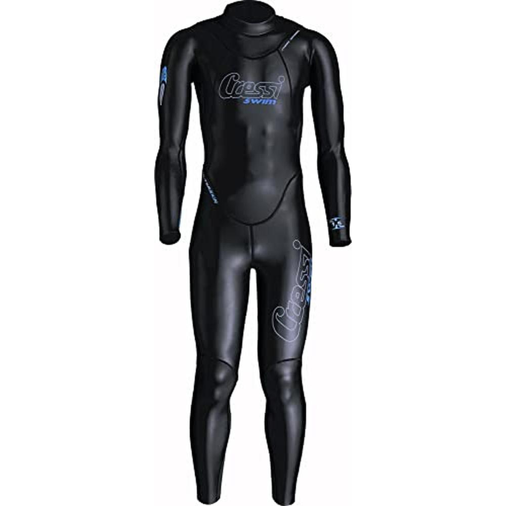 Cressi All-in-One-Schwimmanzug mit YKK-Rückenreissverschluss und verbesserter Hydrodynamik (1.5 mm, XL) (59246363)