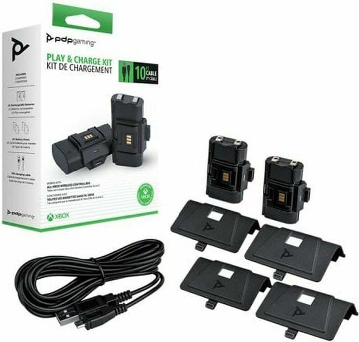 Image du produit PDP Kit "Jouer et charger (Xbox Series S, Xbox One S, Xbox One X, Xbox Series X)