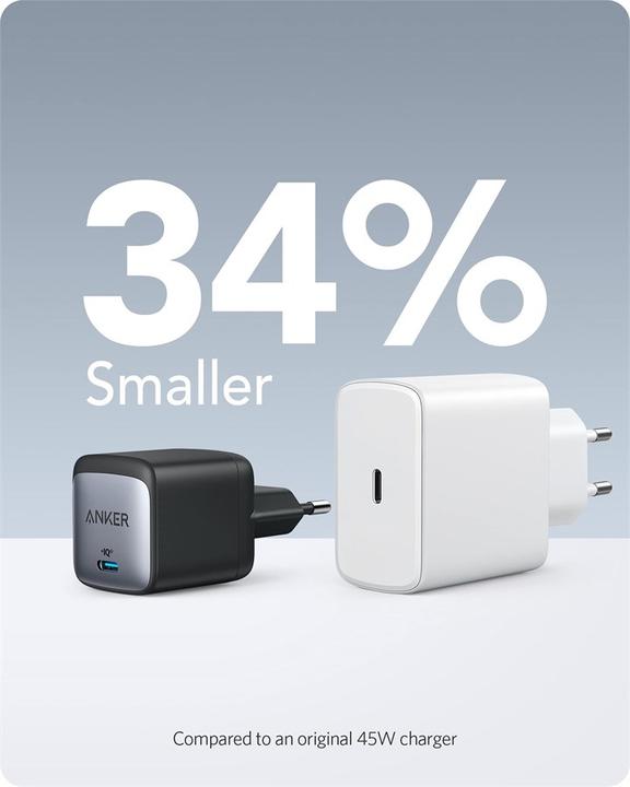 Image du produit Anker eufy Nano II 45W Noir (45 W)