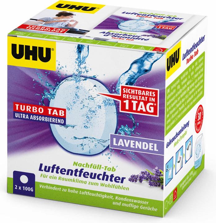 Produktbild UHU Air Max® Luftentfeuchter Nachfüller Lavendel 2x100G (2 x)